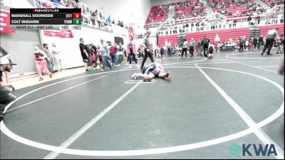 Rr Rnd 1 - Marshall Doonkeen, Standfast vs Colt Inguarm, Ponca City Wildcat Wrestling