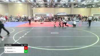 69 lbs Quarterfinal - Emilio Salcedo, Tucson Cyclones vs Hanley Swanson, Pride WC