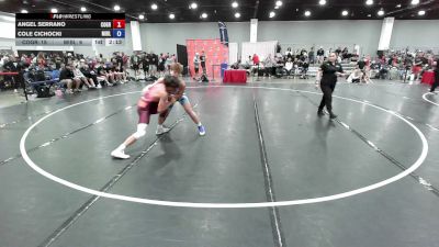 144 lbs Angel Serrano, Colorado vs Cole Cichocki, Team Michigan - Blue