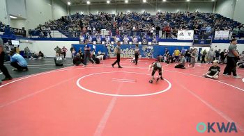 43 lbs Consi Of 8 #1 - Franciso Lopez, OKC Saints Wrestling vs Kolter Gay, Blackwell Wrestling Club