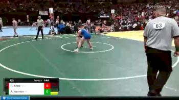 185 lbs Semifinal - Taylor Knox, Calhan vs Amya Norman, Vista Ridge