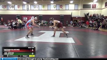 170 lbs Round 2 - Nathan Blaschke, Fennimore vs Abe Simcox, Dubuque Senior