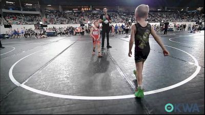 46 lbs Quarterfinal - Koen Goodin, Cowboy Wrestling Club vs Kashton Legg, Keystone Kids Wrestling Club