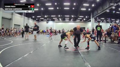 67 lbs Round 2 (4 Team) - Greyson Carpenter, Pedraza vs Cohen Finch, Arrhichions Will Elite