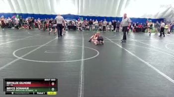 72-76 lbs Round 1 - Brynlee Gilmore, G3 vs Bryce Donahue, Donahue Wrestling Academy