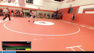 130 lbs Semifinal - Kadyen Anderson, River View vs Bailey Holycross, Goldendale