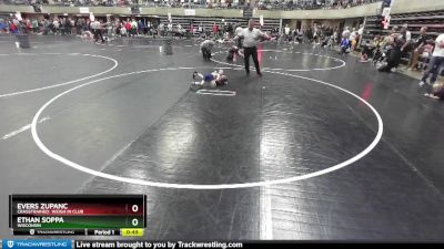 60 lbs 5th Place Match - Evers Zupanc, CrassTrained: Weigh In Club vs Ethan Soppa, Wisconsin