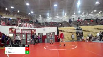 144 lbs Cons. Round 4 - Lucas Wright, Unafiliated vs Brayden Swain, Delta Wrestling Club Inc