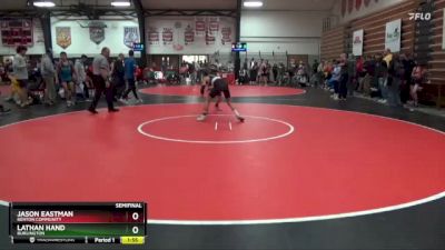 113 lbs Semifinal - Jason Eastman, Benton Community vs Lathan Hand, Burlington