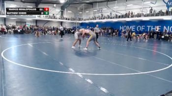 Elite 285 lbs Champ. Round 2 - Markos Mihalopoulos, Wisconsin-La Crosse vs Matthew Hobbs, Quincy