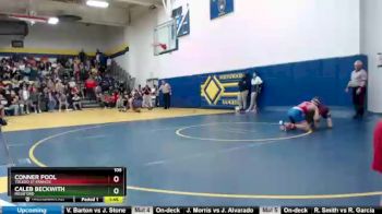 106 lbs Round 2 - Caleb Beckwith, Rossford vs Conner Pool, Toledo St Francis