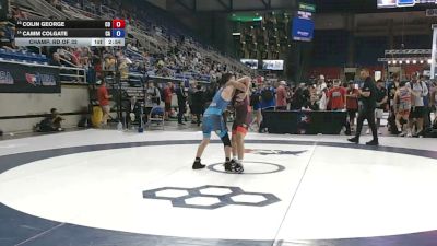 120 lbs Champ. Rd Of 32 - Colin George, Colorado vs Camm Colgate, California