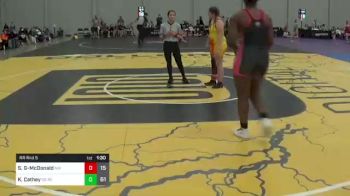 175 lbs Rr Rnd 5 - Shelby Gipson-McDonald, New Mexico vs Kieisha Cathey, OK Supergirls Red