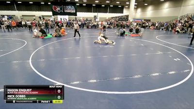 100 lbs Champ. Round 1 - Mick Dobbs, Interior Grappling Academy vs Mason Enquist, Black Fox Wrestling Academy