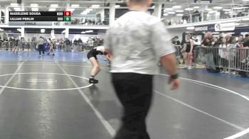 126 lbs Final - Madeleine Sousa, Merrimack vs Lillian Perlin, Iron Faith WC
