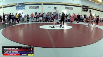 132 lbs Cons. Round 2 - Anthony Taylor, Midwest Xtreme Wrestling vs Maximus Bowers, Red Cobra Wrestling Academy