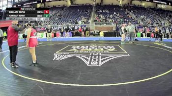 Girls-190 lbs 7th Place Match - Analize Tapia, Lowell Hs Girls vs Hannah Hart, Owosso Hs Girls