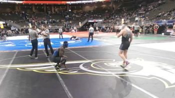 Quarterfinal - Jalyn Conner, Boys Town vs Blaise Baughman, Blair