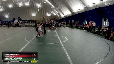 44-48 lbs Cons. Semi - Brantley Vollmer, Michigan Gold Pitbulls vs Grayson Ritter, Warrior RTC