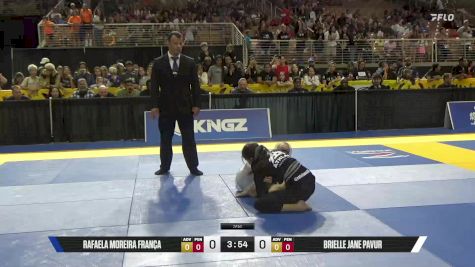 Brielle Jane Pavur vs Rafaela Moreira França 2025 Pan Kids Jiu-Jitsu IBJJF Championship