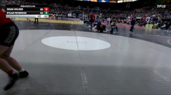215 lbs Cons. Round 2 - Issak Kolsen, Minico vs Rylan Peterson, Coeur D Alene
