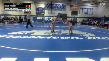 138 lbs Placement Matches (8 Team) - Tommy Patterson, Vancleave High School vs Chase Perkins, Picayune High School