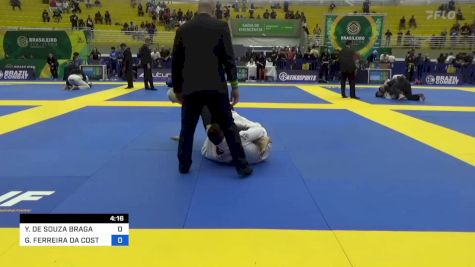 YURI DE SOUZA BRAGA vs GIDEON FERREIRA DA COSTA 2023 Brasileiro Jiu-Jitsu IBJJF