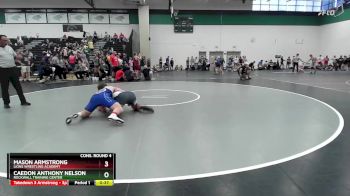 190 lbs Cons. Round 4 - Caedon Anthony Nelson, Rockwall Training Center vs Mason Armstrong, Lions Wrestling Academy