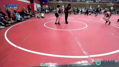 80 lbs Semifinal - Jaxon Roller, Raw Wrestling Club vs Gabriel Shuemake, Viking Wrestling Club