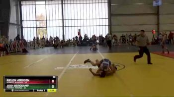 88 lbs Round 2 - Josh Bergkamp, Midwest Maniacs vs Rielen Hermsen, Dynasty Ruthless