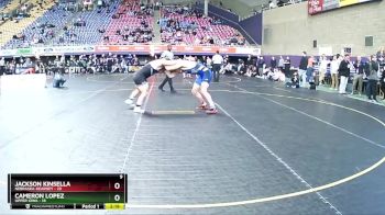 197 lbs Semis & 3rd Wb (16 Team) - Cameron Lopez, Upper Iowa vs Jackson Kinsella, Nebraska-Kearney