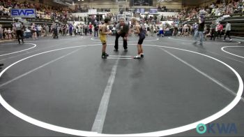 61 lbs Consi Of 4 - Tim Burke, Choctaw Ironman Youth Wrestling vs Jameson Cartwright, Midwest City Bombers Youth Wrestling Club