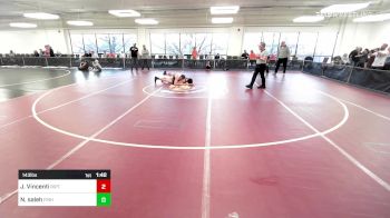 143 lbs Quarterfinal - Justin Vincenti, Riptide Wrestling Club vs Naser Saleh, Fisheye