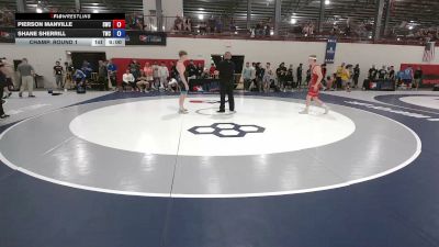 63F kg Champ. Round 1 - Pierson Manville, Southwest Wrestling Club vs Shane Sherrill, Tiger Wrestling Club