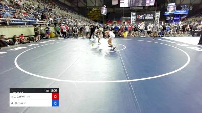 175 lbs Rnd Of 64 - Leif Larwin, OR vs Anthony Butler, ID