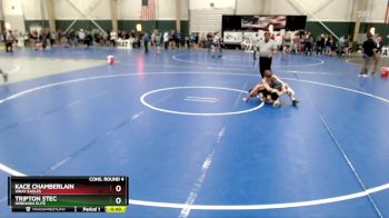 120 lbs Cons. Round 4 - Tripton Stec, Nebraska Elite vs Kace Chamberlain, Wray Eagles