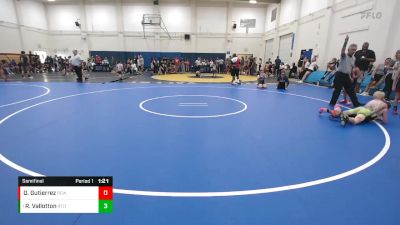 80 lbs Semifinal - Riot Vallotton, Run To Danger vs Dominic Gutierrez, Pacific Edge WC