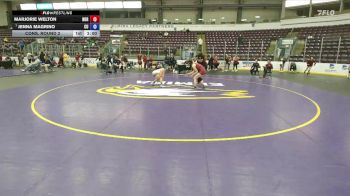 131 lbs Cons. Round 2 - Jenna Magrino, Centenary University vs Marjorie Welton, Norwich