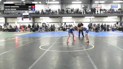 120Orange lbs Rr Rnd 2 - Olivia Sandoval, Copiague vs Juliza Nieves, Valley Central