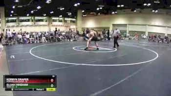 195 lbs Round 4 (8 Team) - Elijah Hinshaw, Team Ali vs Korbyn Draper, Montana Williston