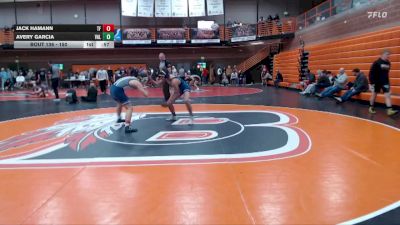 150 lbs Cons. Round 4 - Avery Garcia, Valley vs Jack Hamann, Twin Falls