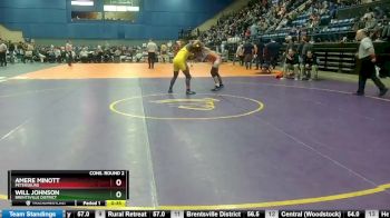 3 - 175 lbs Cons. Round 2 - Amere Minott, Petersburg vs Will Johnson, Brentsville District