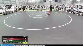 100 lbs Round 1 (16 Team) - Rylan Seacrist, Ohio Scarlet vs Caden Correll, Illinois