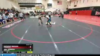 132 Boys Cons. Round 4 - Anthony Brogan, Thundercats vs Eric Herrera, Pine Creek