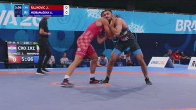 72 kg Qualif. - Jure Rajkovic, Croatia vs Ahmadreza Mohamadian, Iran