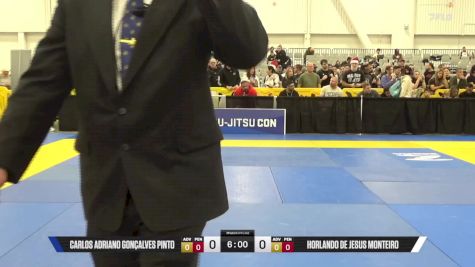 Horlando De Jesus Monteiro vs Carlos Adriano Gonçalves Pinto 2025 World IBJJF Jiu-Jitsu No-Gi Championship