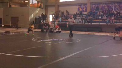 106 lbs Champ. Round 1 - Tristan Evans, Laramie vs Colby Parker, Thunder Basin High School