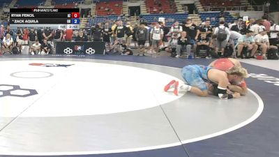 175 lbs Champ. Rd Of 128 - Ryan Fencil, Arizona vs Zack Aquila, Ohio
