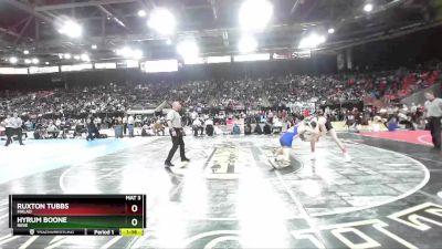 2A 152 lbs Semifinal - Hyrum Boone, Ririe vs Ruxton Tubbs, Malad