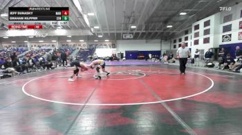 174 lbs Round 3 (10 Team) - Anthony Rinehart, Marian University (IN) vs Micahel Ager, University Of Saint Mary (KS)